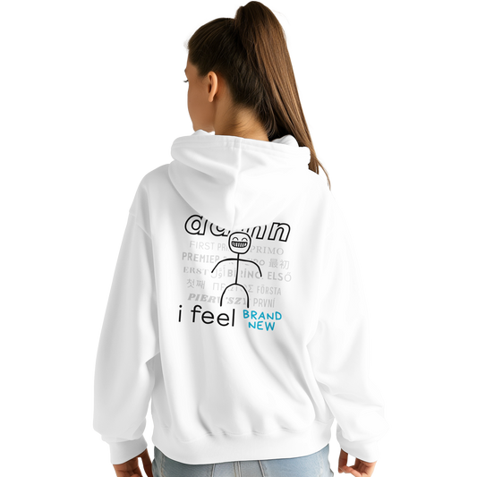 THE DAMN HOODIE 0001-W