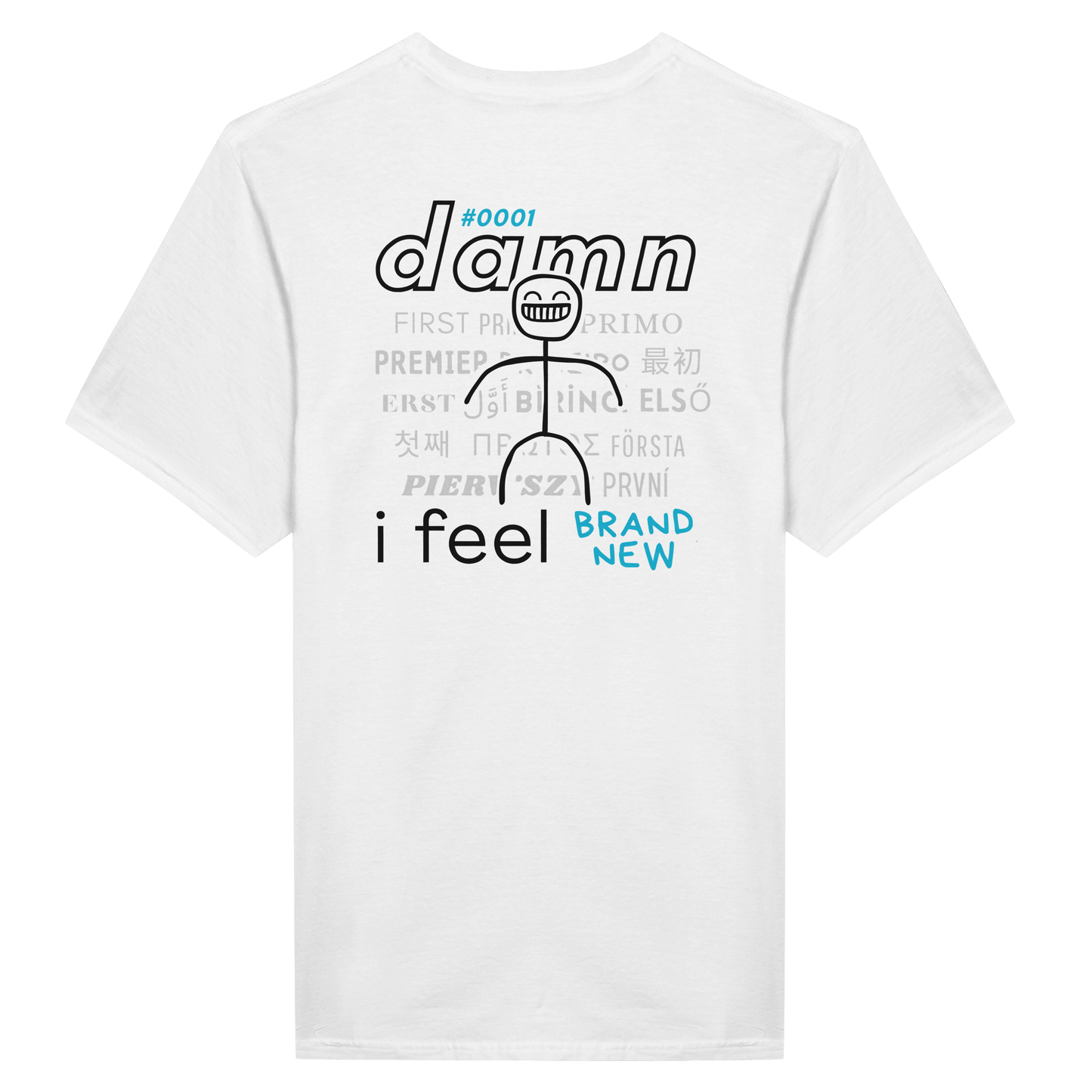 THE DAMN SHIRT 0001-W