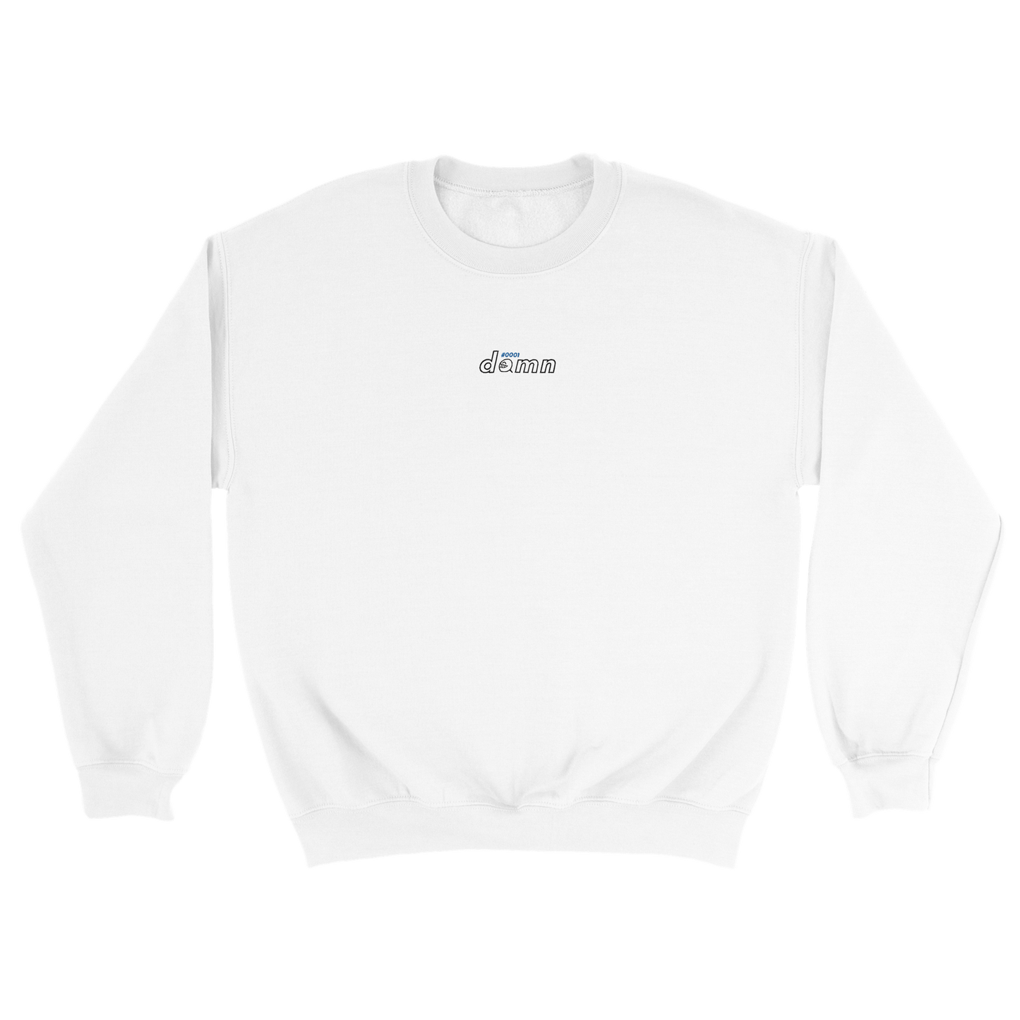 THE DAMN "SWEETSHIRT" 0001-W