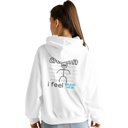 THE DAMN HOODIE 0001-W