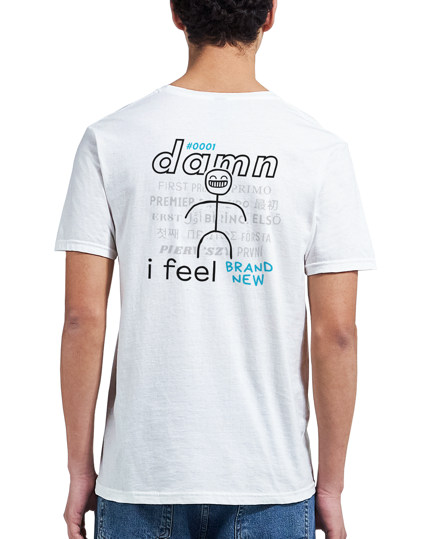 THE DAMN SHIRT 0001-W