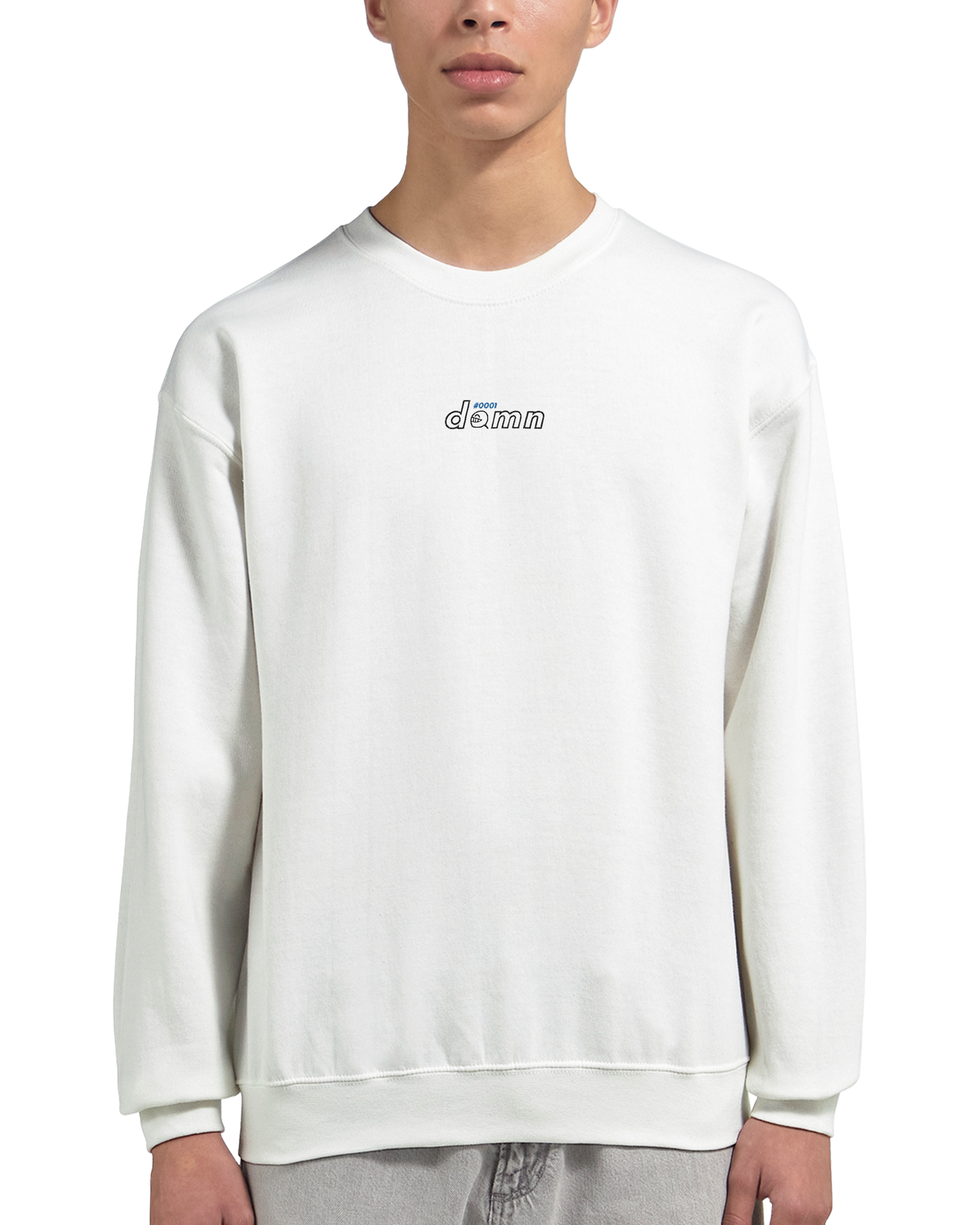 THE DAMN "SWEETSHIRT" 0001-W