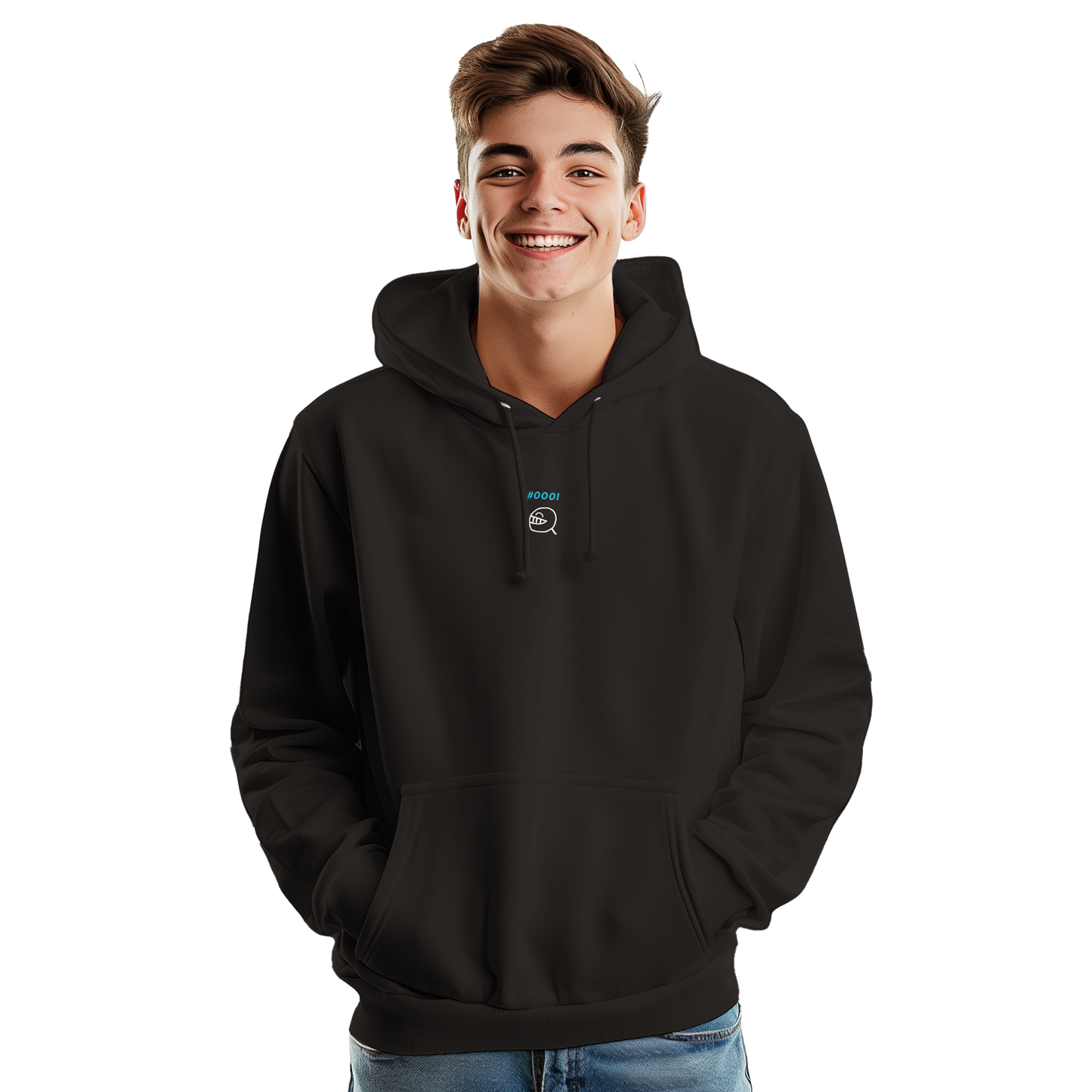 THE DAMN HOODIE 0001-B